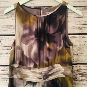 Ann Taylor Flowy Flower Dress Petite. Size 12P